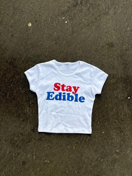 Stay Edible tee